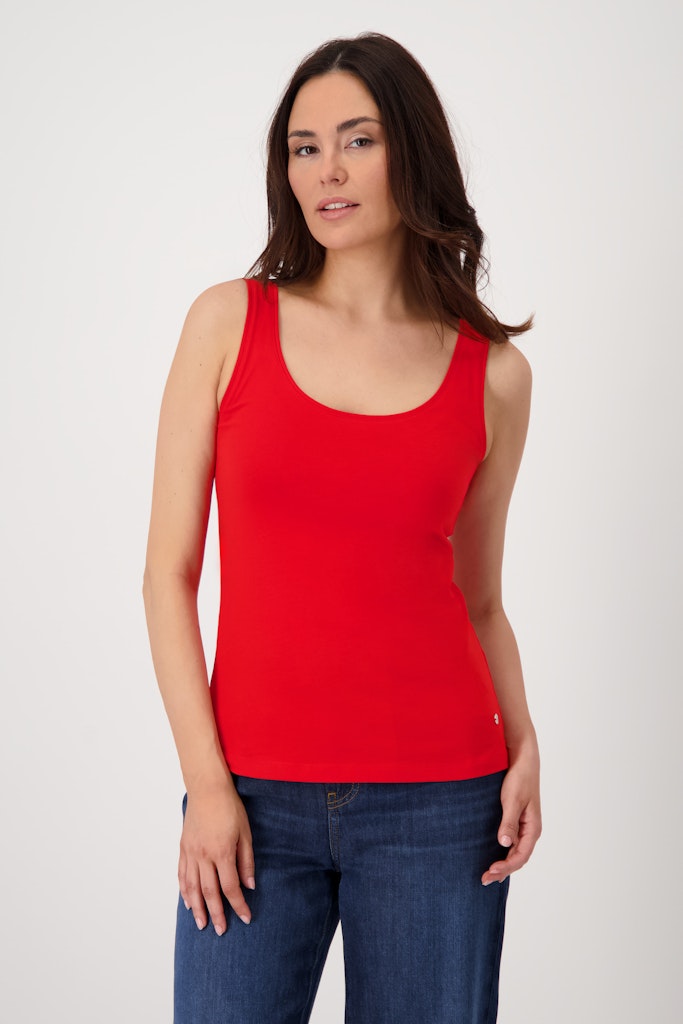 Monari Damen Tops  Red