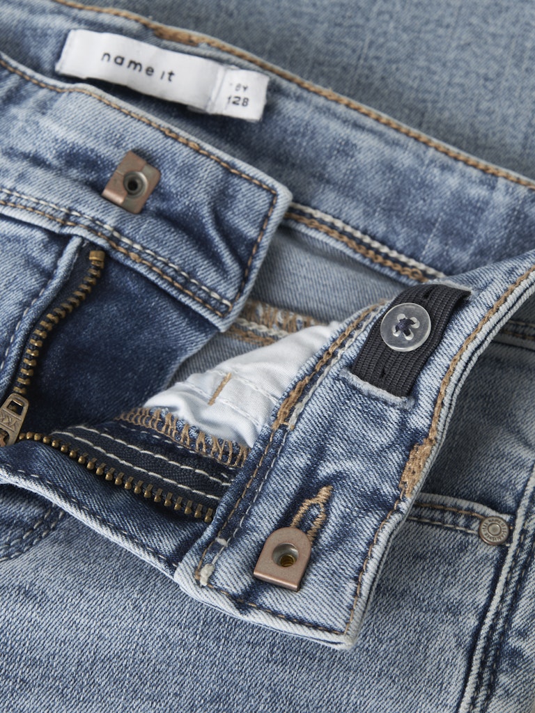 Name it Jungen Hosen & Shorts Light Blue Deni