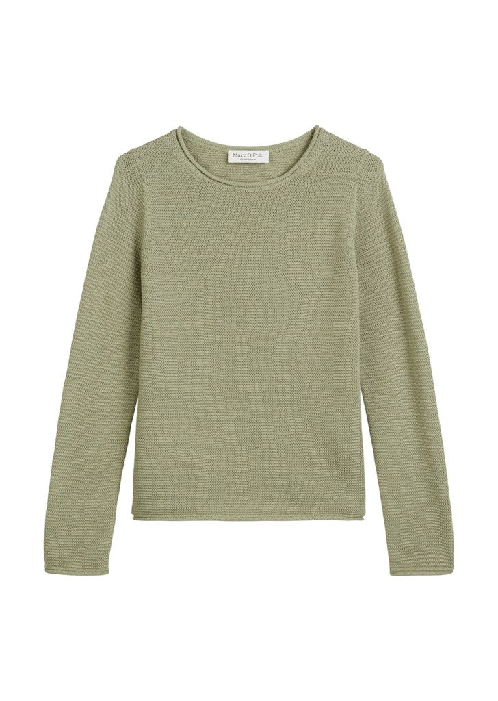 Marc O'Polo Damen Pullover Smooth Sage