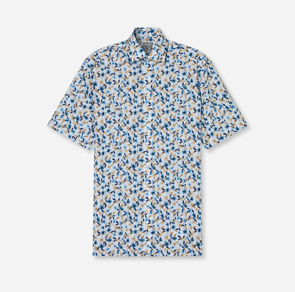 Olymp Herren Hemden kurz  Weiss