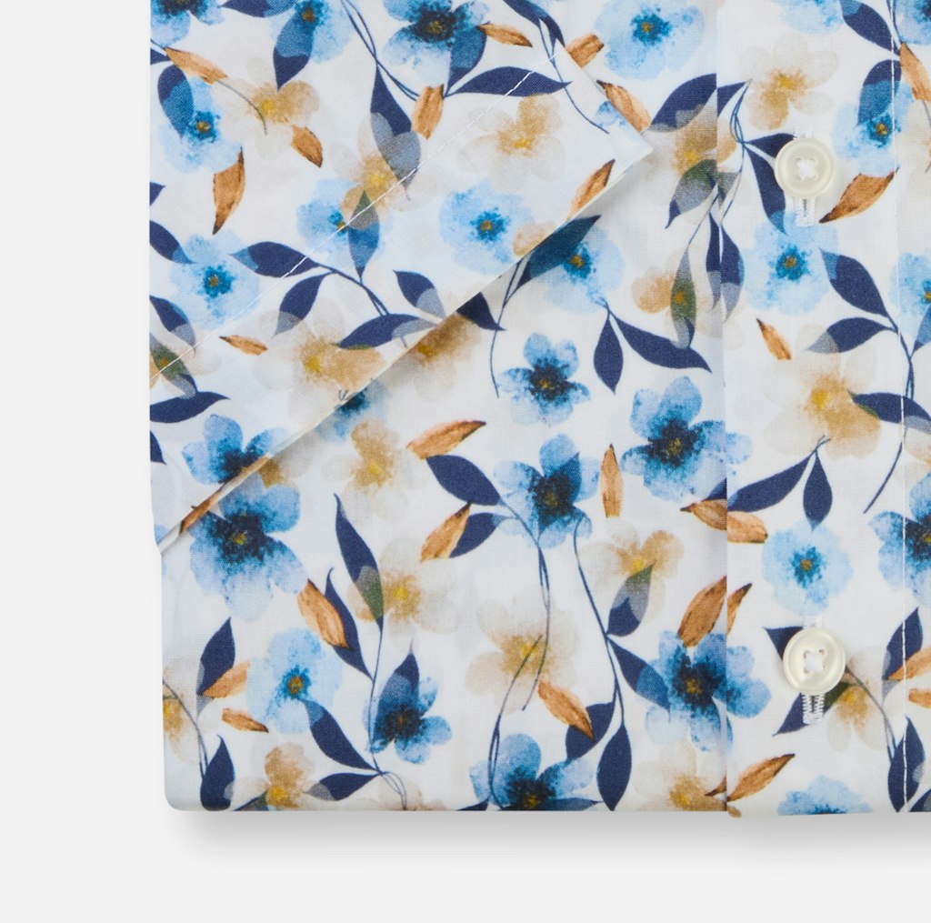 Olymp Herren Hemden kurz  Weiss