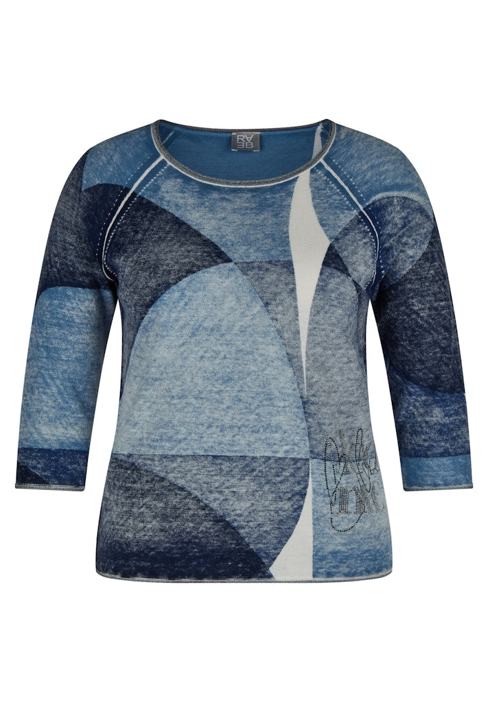 Rabe Damen Pullover Hellblau