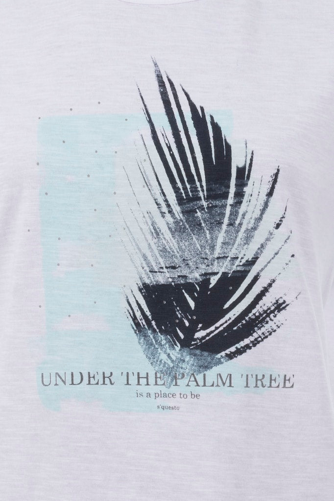 Soquesto Damen T-Shirts Schilf