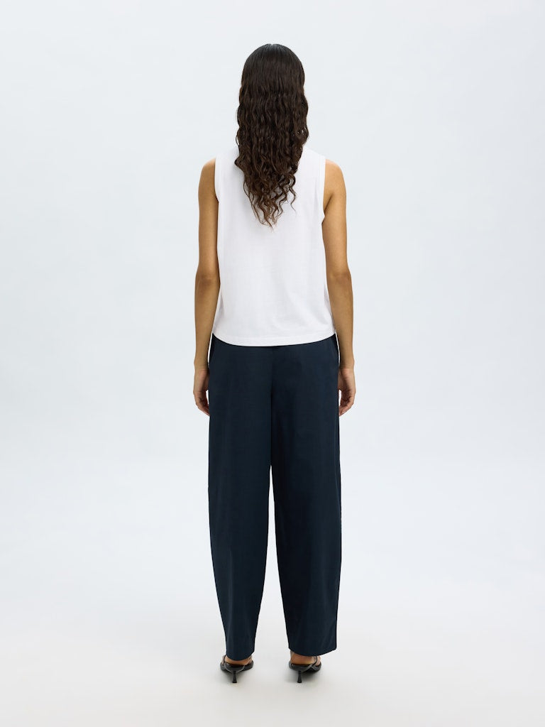 Selected Femme Damen Tops Bright White