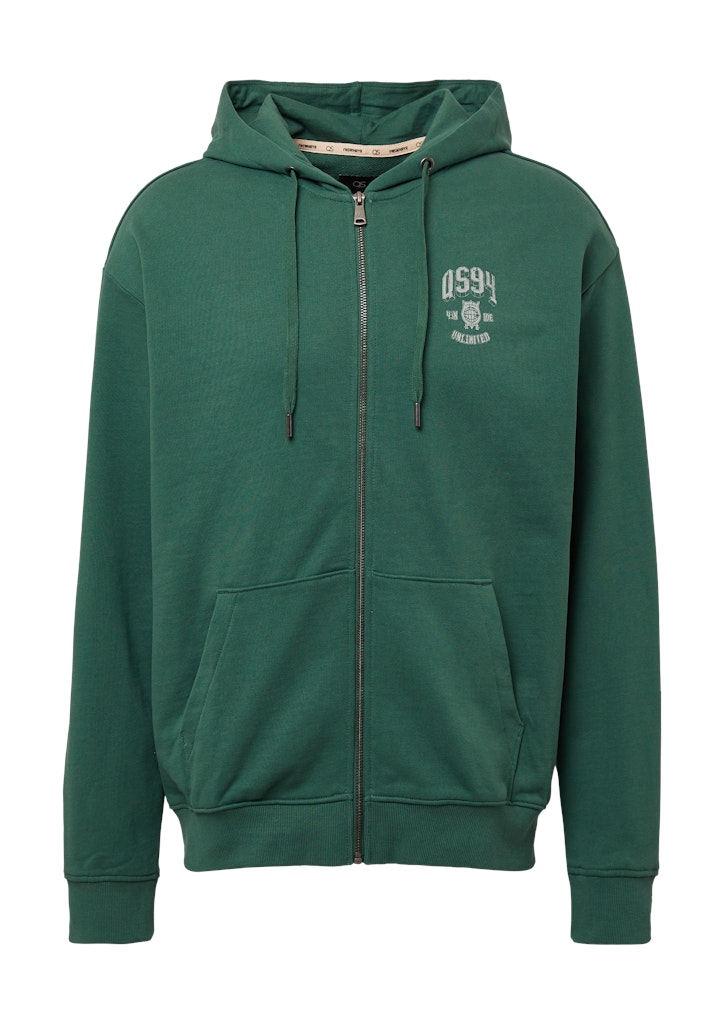 QS by S.Oliver Herren Sweatjacken Green