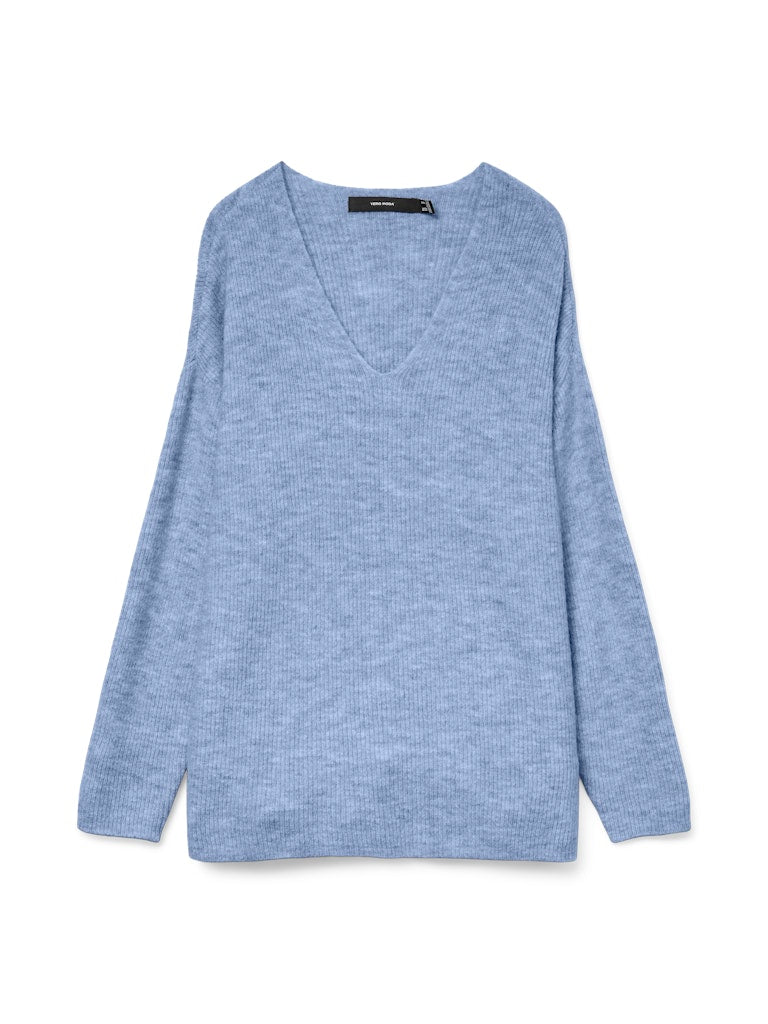 Vero Moda Damen Pullover Brunnera Blue/M