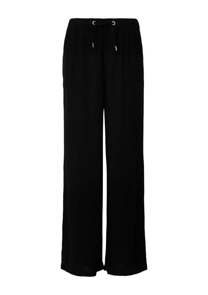 QS by S.Oliver Damen Hosen Grey/Black