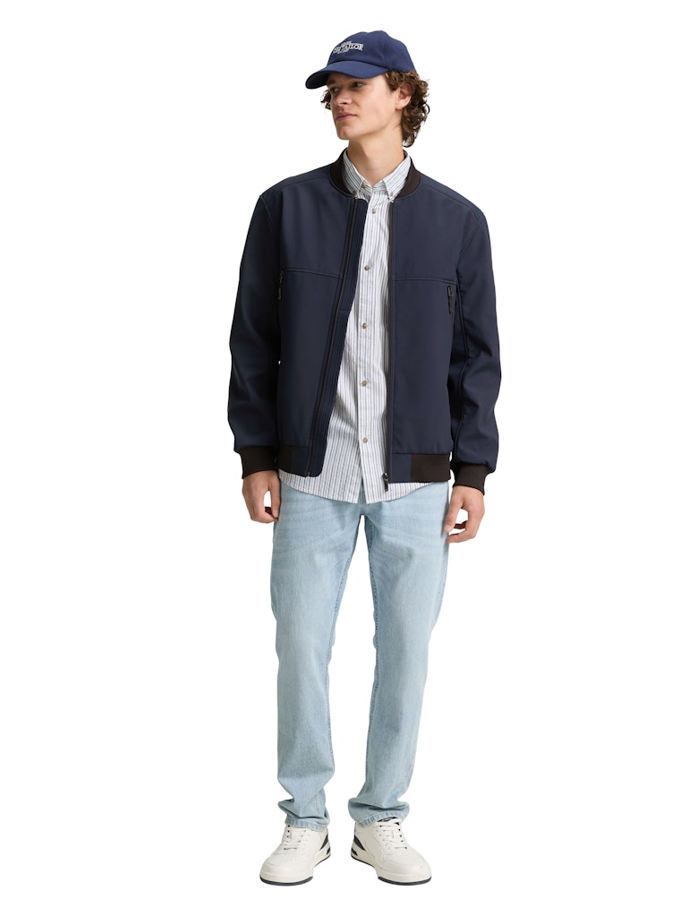 Tom Tailor denim Herren Jacken Sky Captain Blu