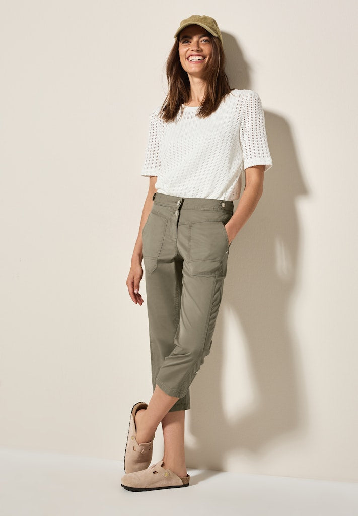 Cecil Damen Hosen Smoky Tau