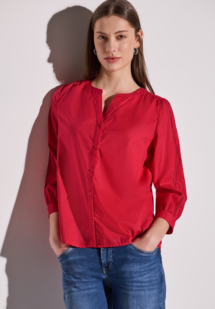 Street One Damen Blusen Glory Red