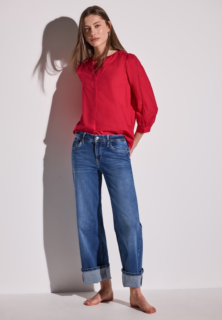 Street One Damen Blusen Glory Red