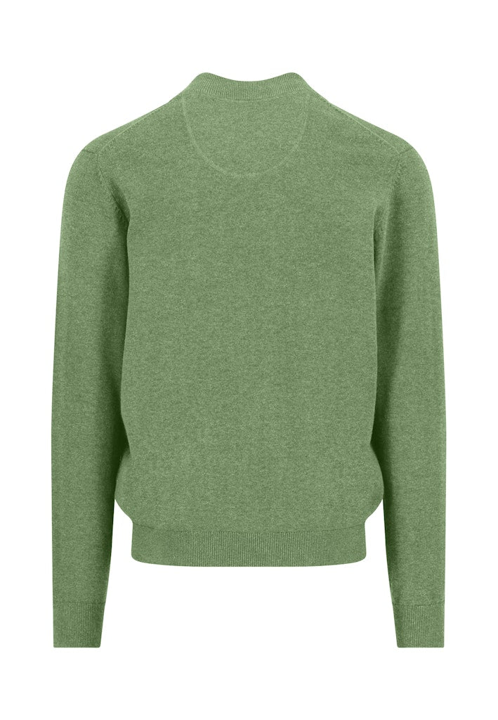 Fynch-Hatton Herren Strickjacken Avocado