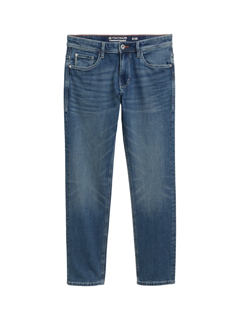 Tom Tailor Herren Jeans Used Mid Stone