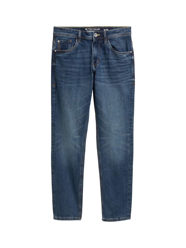 Tom Tailor Herren Jeans Mid Stone Wash