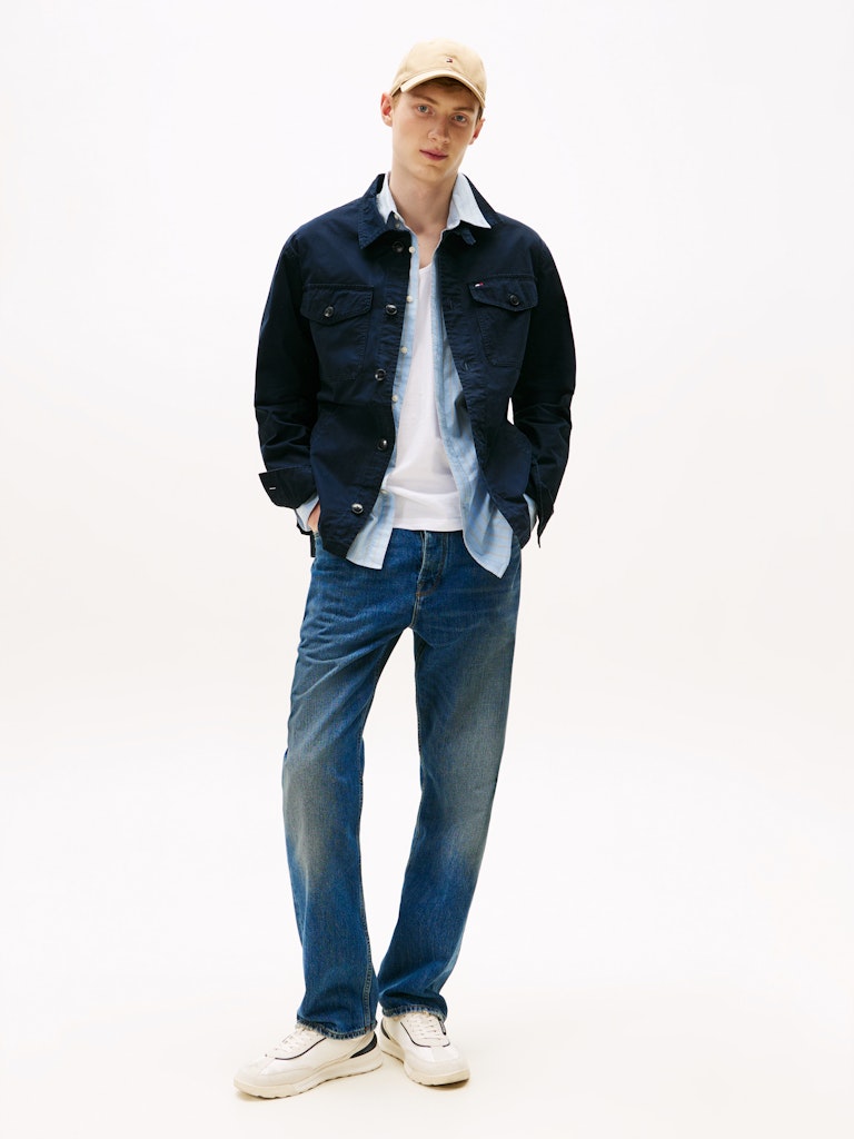 Tommy Hilfiger Herren Jacken Dw Blue