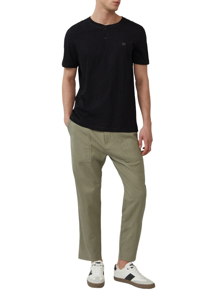 S. Oliver red Herren T-Shirts kurz Grey/Black