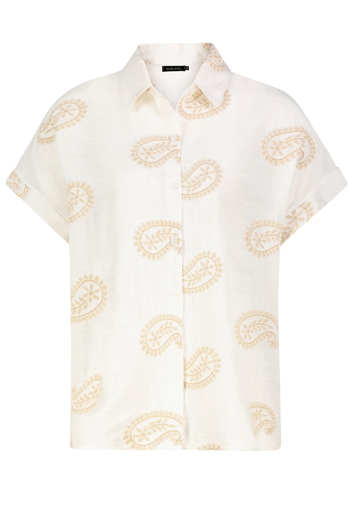 eight2nine Damen Blusen Beige Melange -