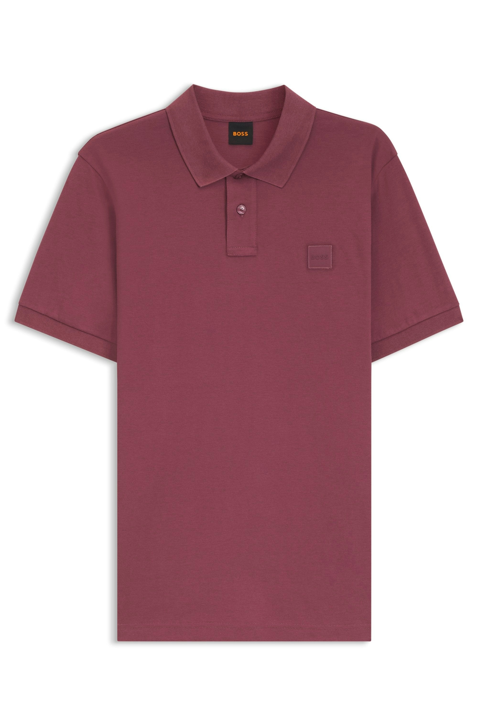 Boss Orange Herren Polo-Shirts  Medium Red