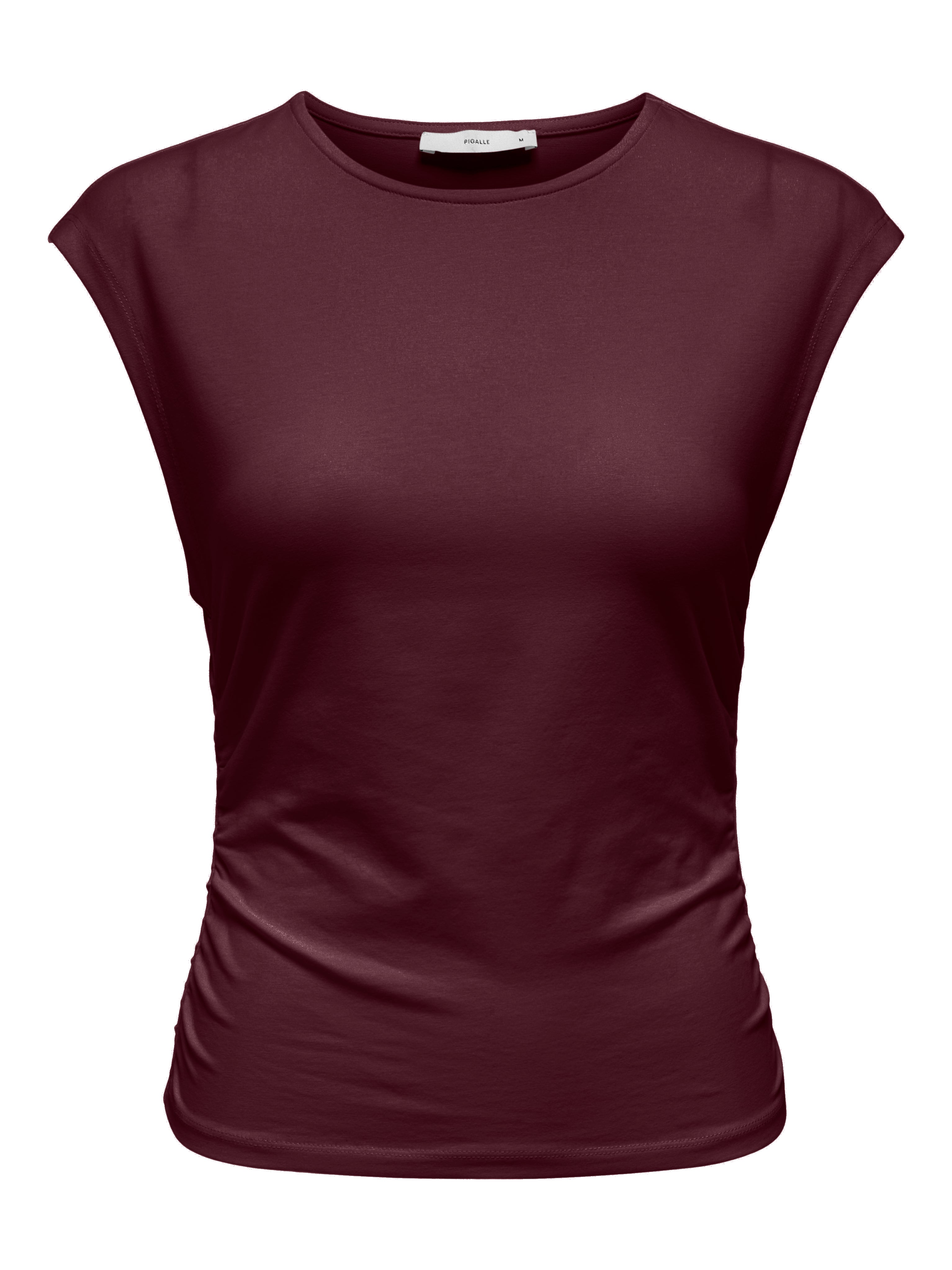 Only Damen Tops Maroon Banner
