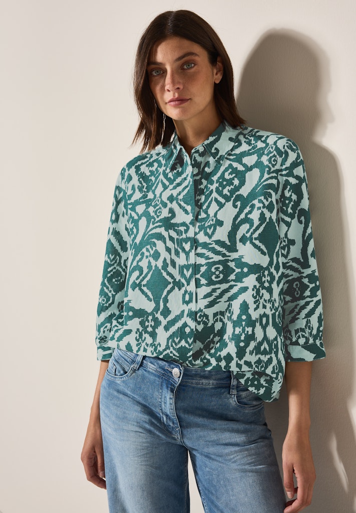 Cecil Damen Blusen  Green Lag