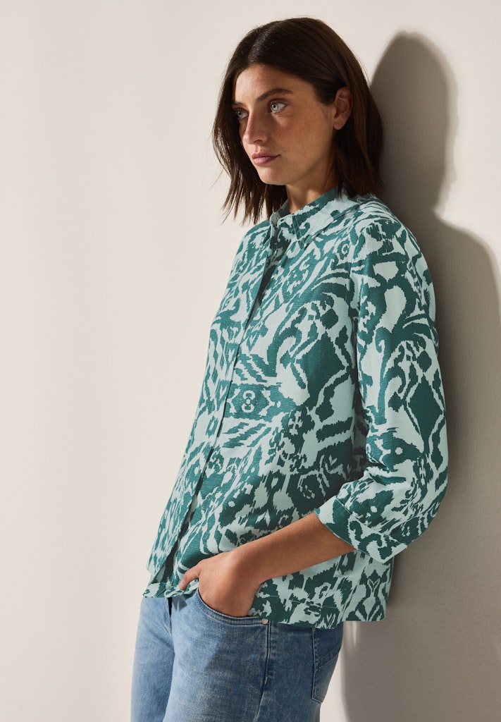 Cecil Damen Blusen  Green Lag