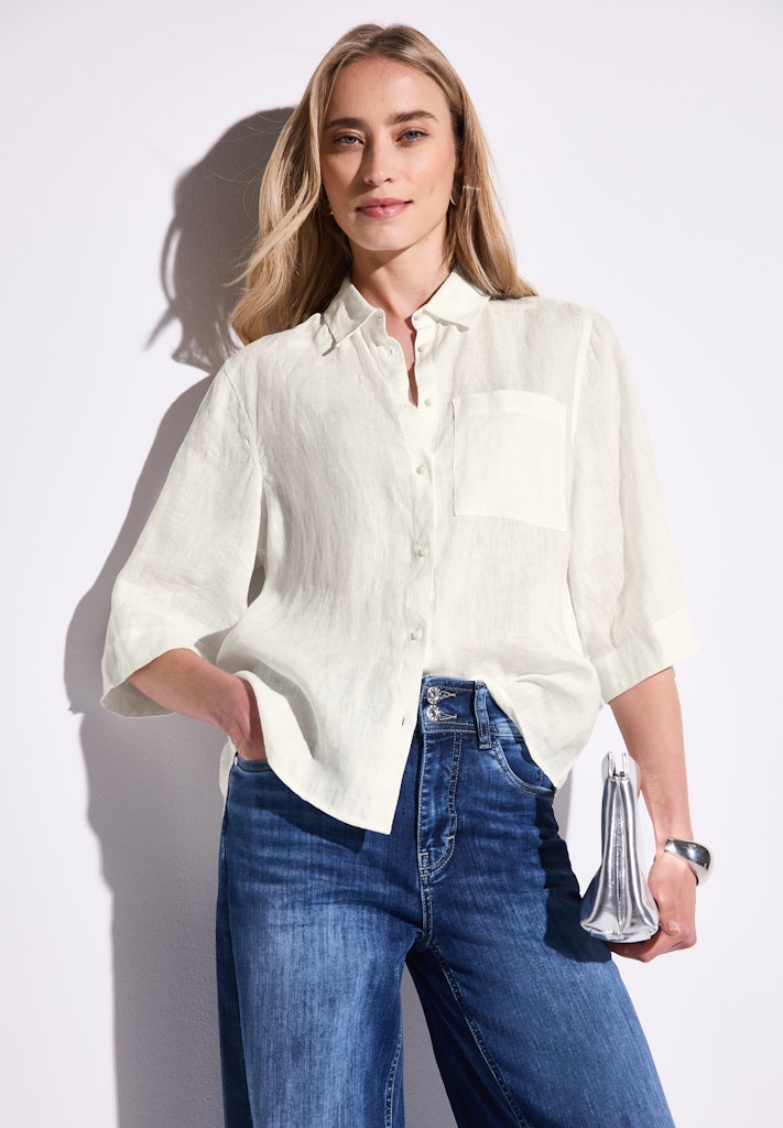 Street One Damen Blusen  Off White