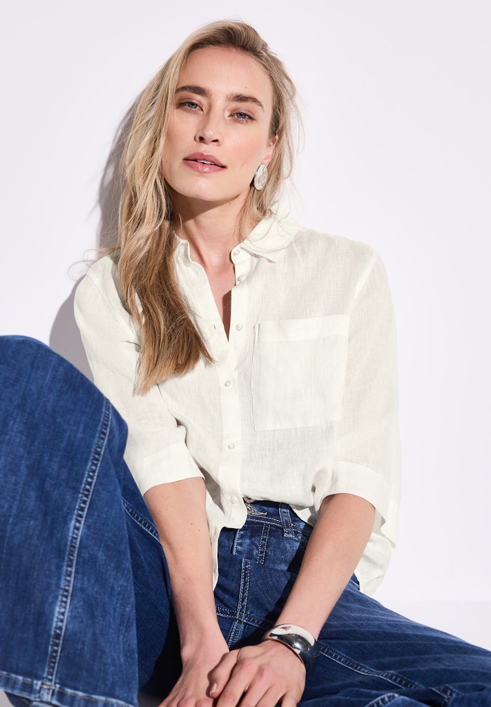 Street One Damen Blusen Off White