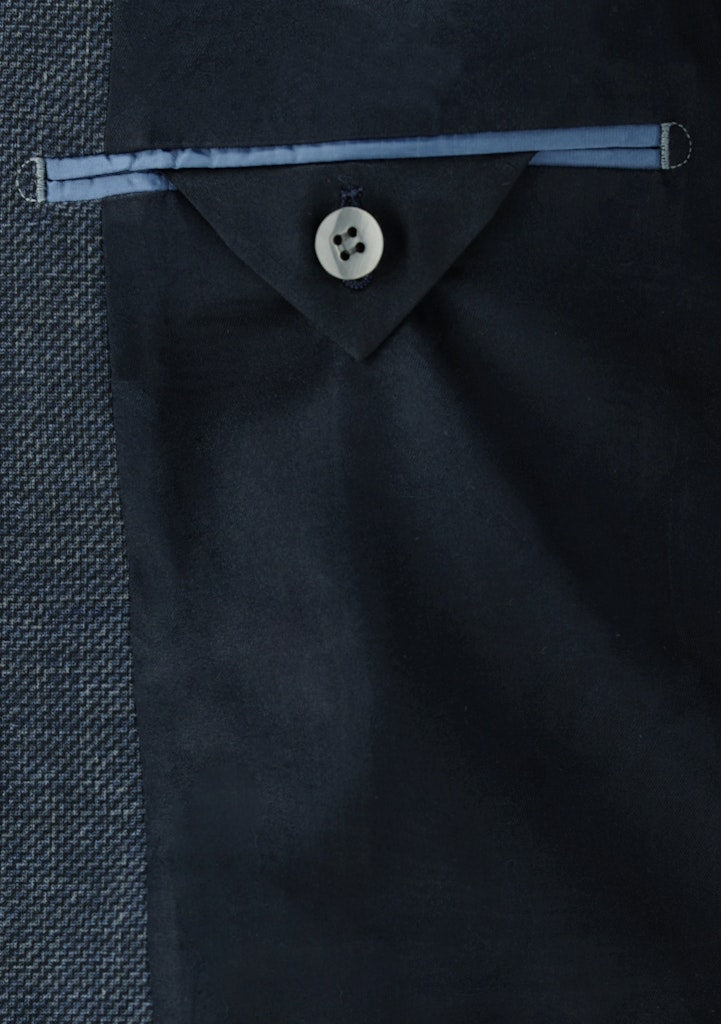 Carl Gross Herren Sakkos Dunkelblau