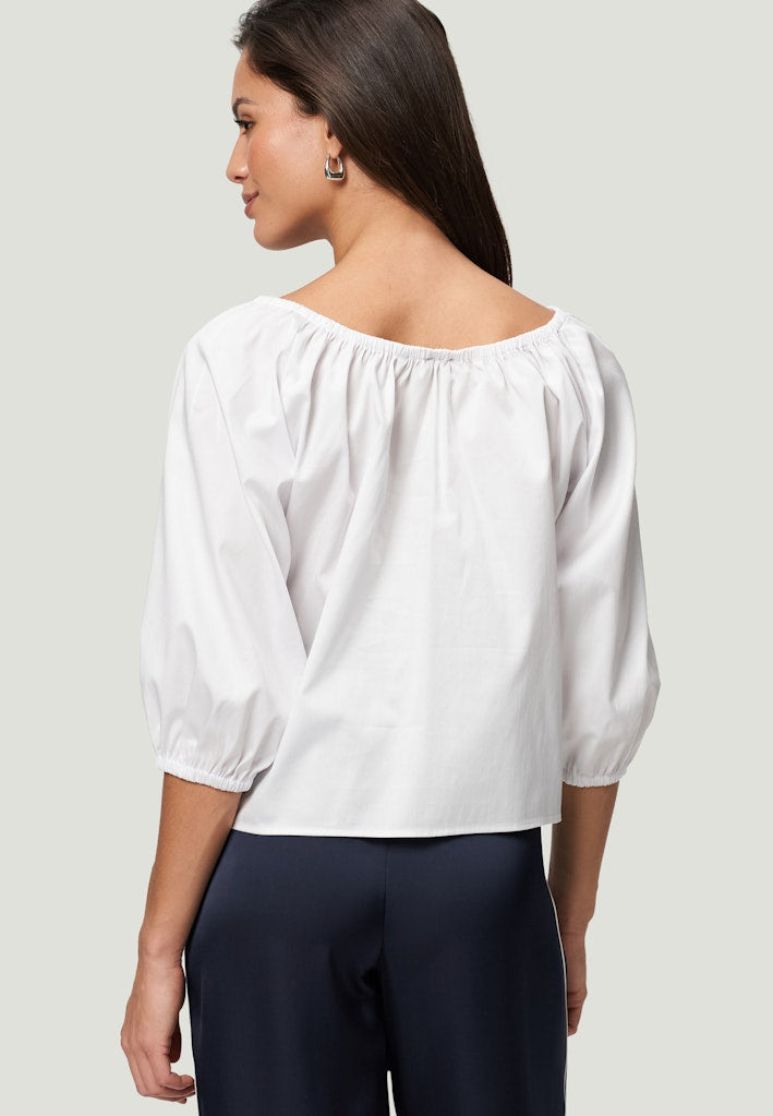 Zero Damen Blusen Brilliant White