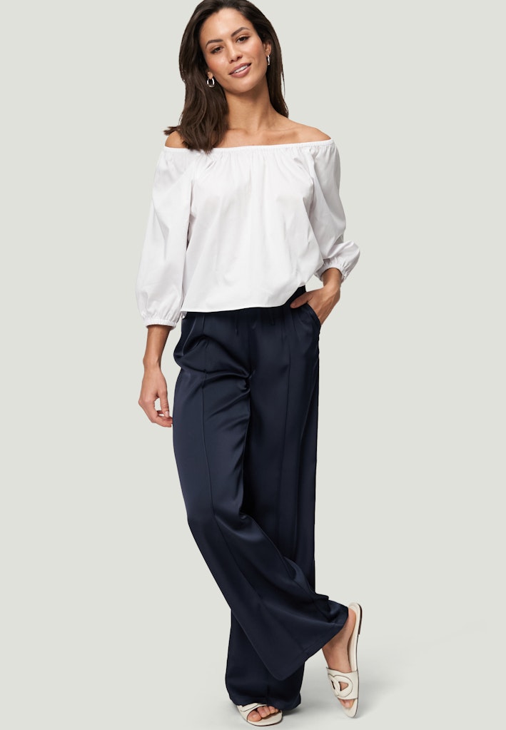 Zero Damen Blusen Brilliant White