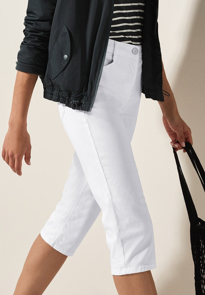 Cecil Damen Hosen  White