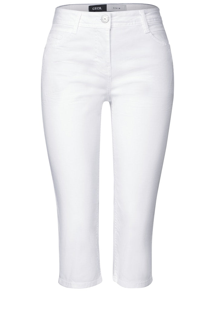 Cecil Damen Hosen  White