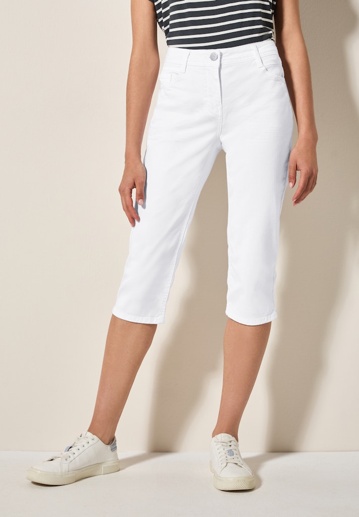 Cecil Damen Hosen White