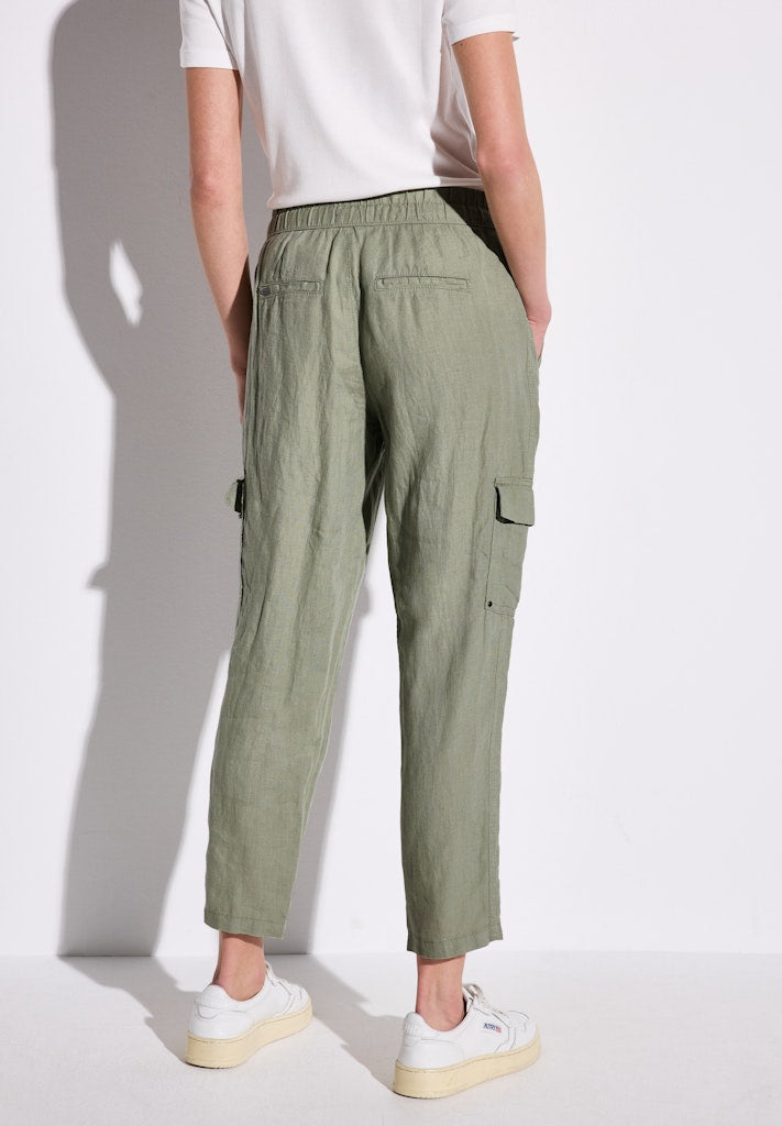 Street One Damen Hosen  Pale Mud