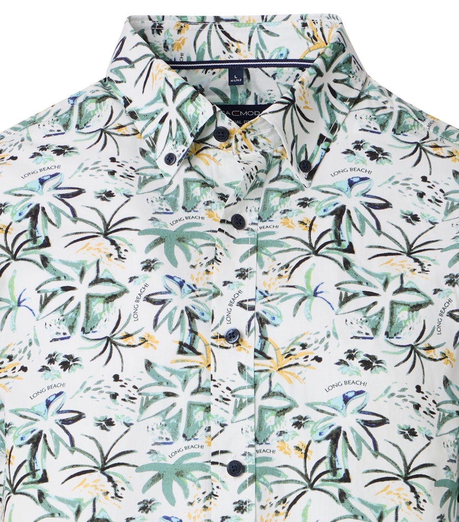 Casa Moda Herren Hemden kurz  Aqua Bis Pe