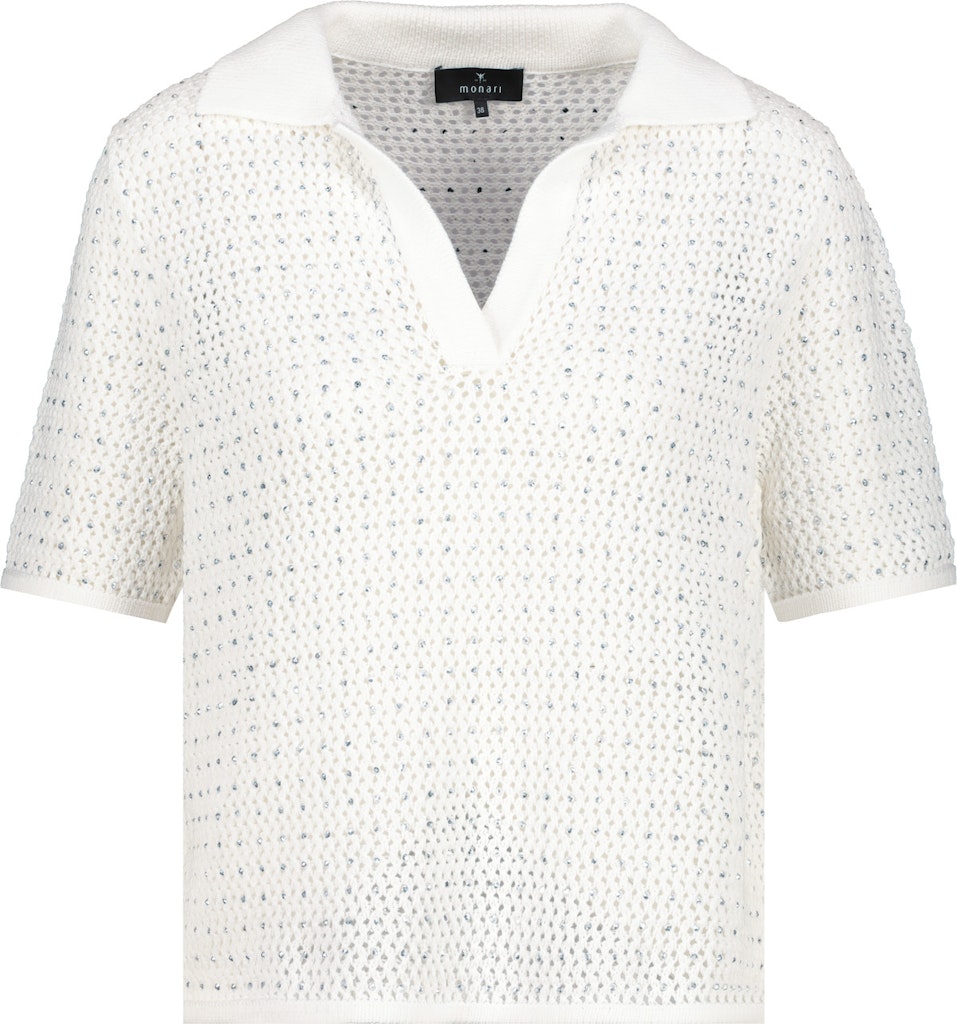 Monari Damen Pullover Cream