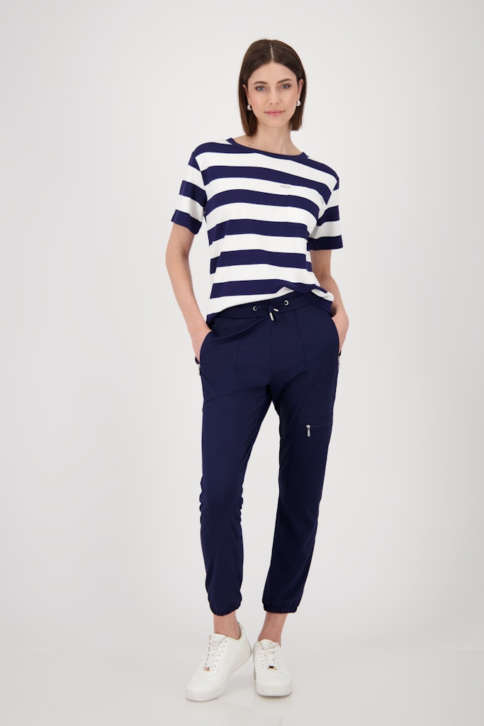 Monari Damen T-Shirts Navy Blue R
