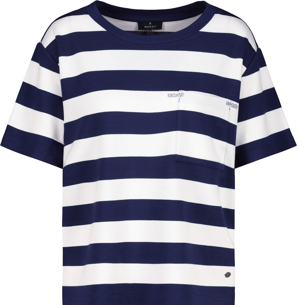 Monari Damen T-Shirts Navy Blue R