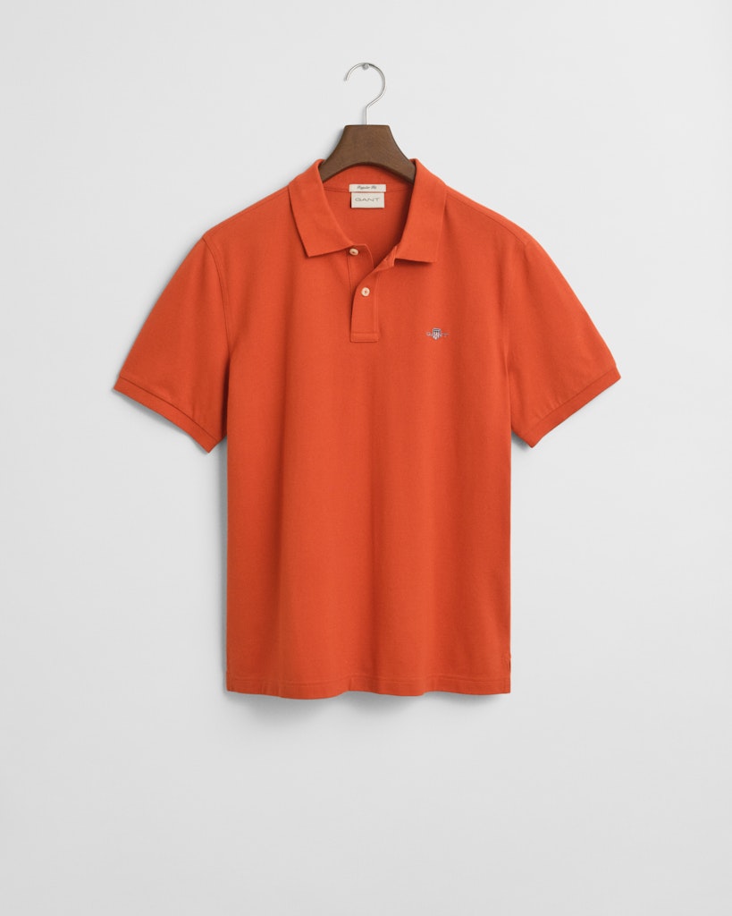Gant Herren Polo-Shirts  Deep Orange
