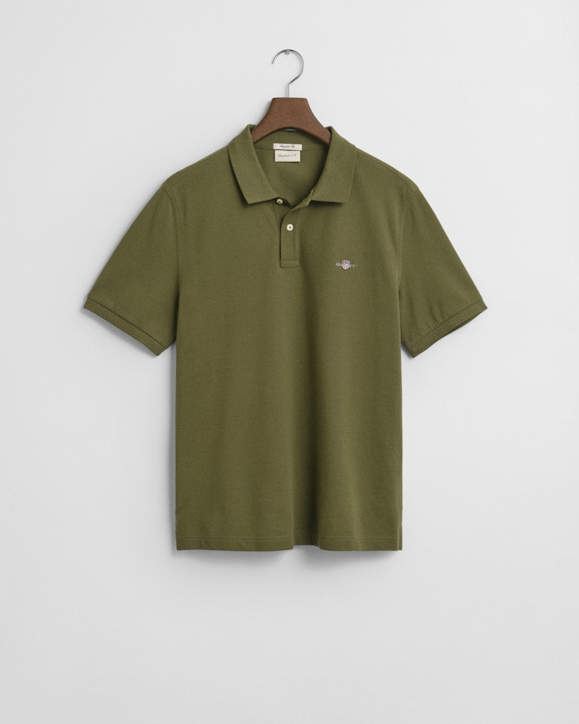 Gant Herren Polo-Shirts  Moss Green
