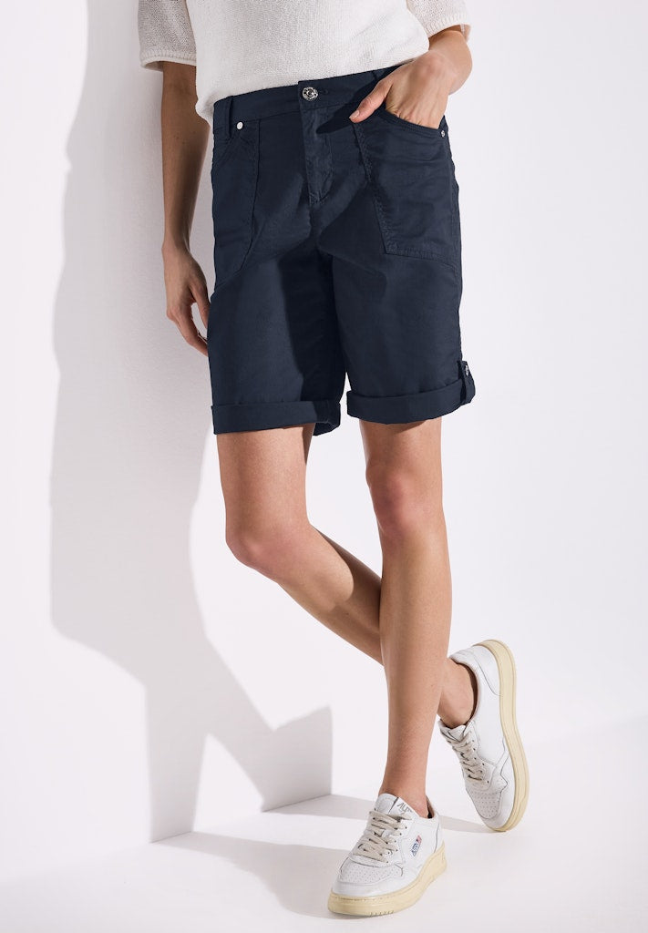 Street One Damen Hosen  Deep Blue