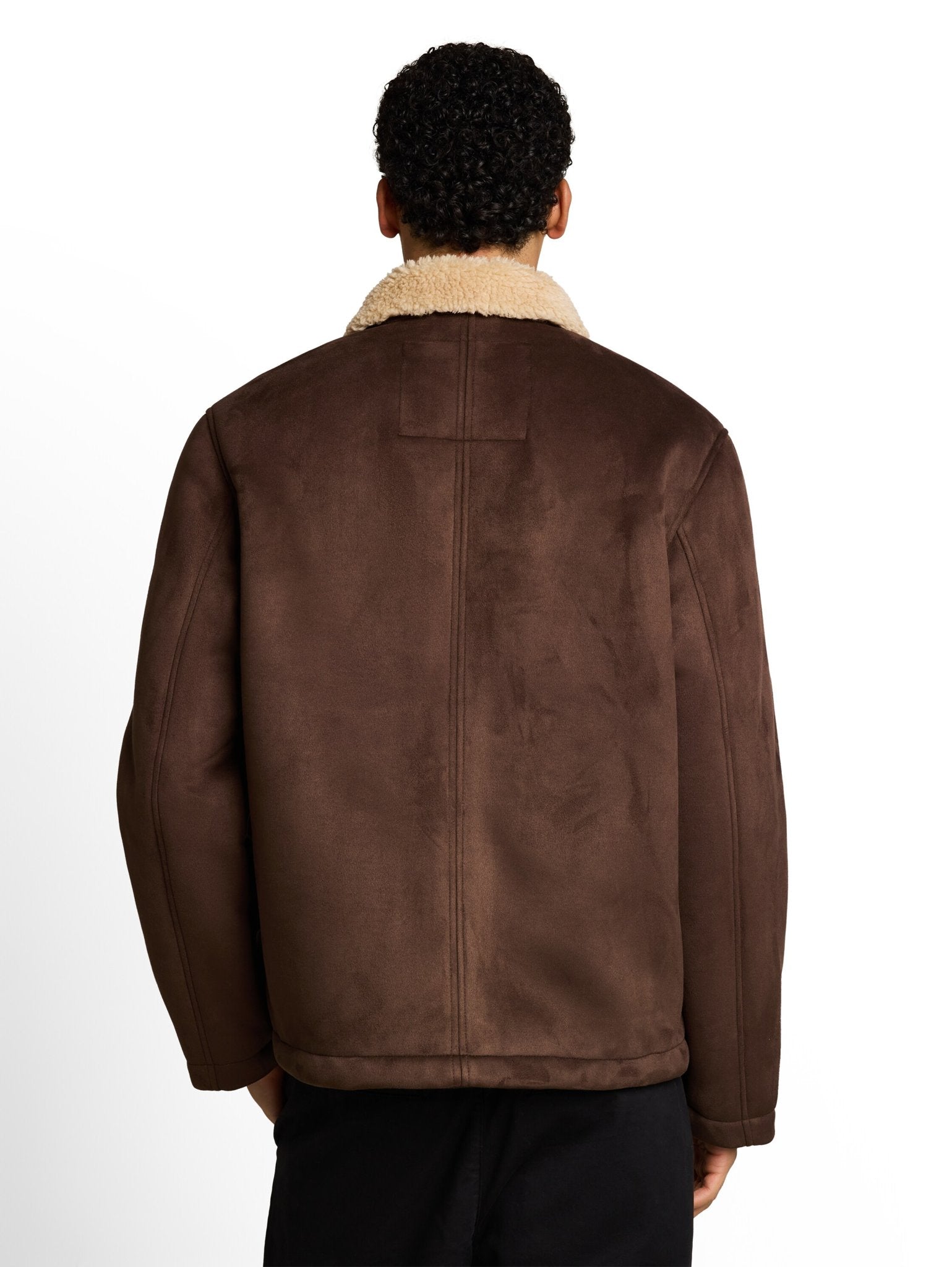 Tom Tailor denim Herren Lederjacken Cool Dark Brown