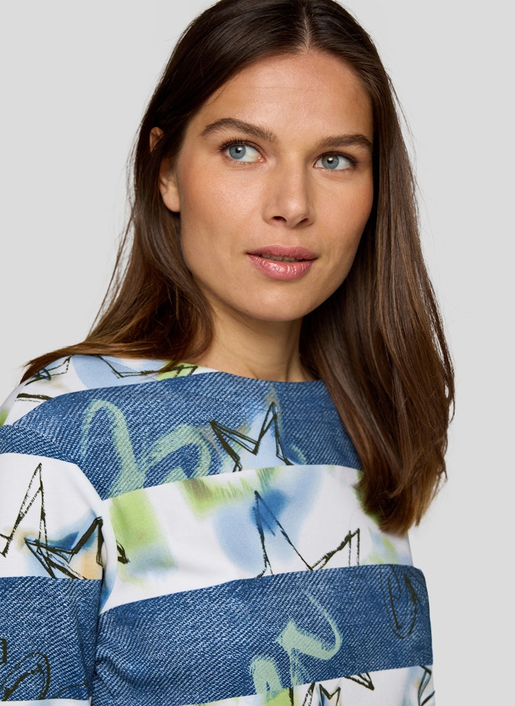 Rabe Damen T-Shirts Dunkel Jeans