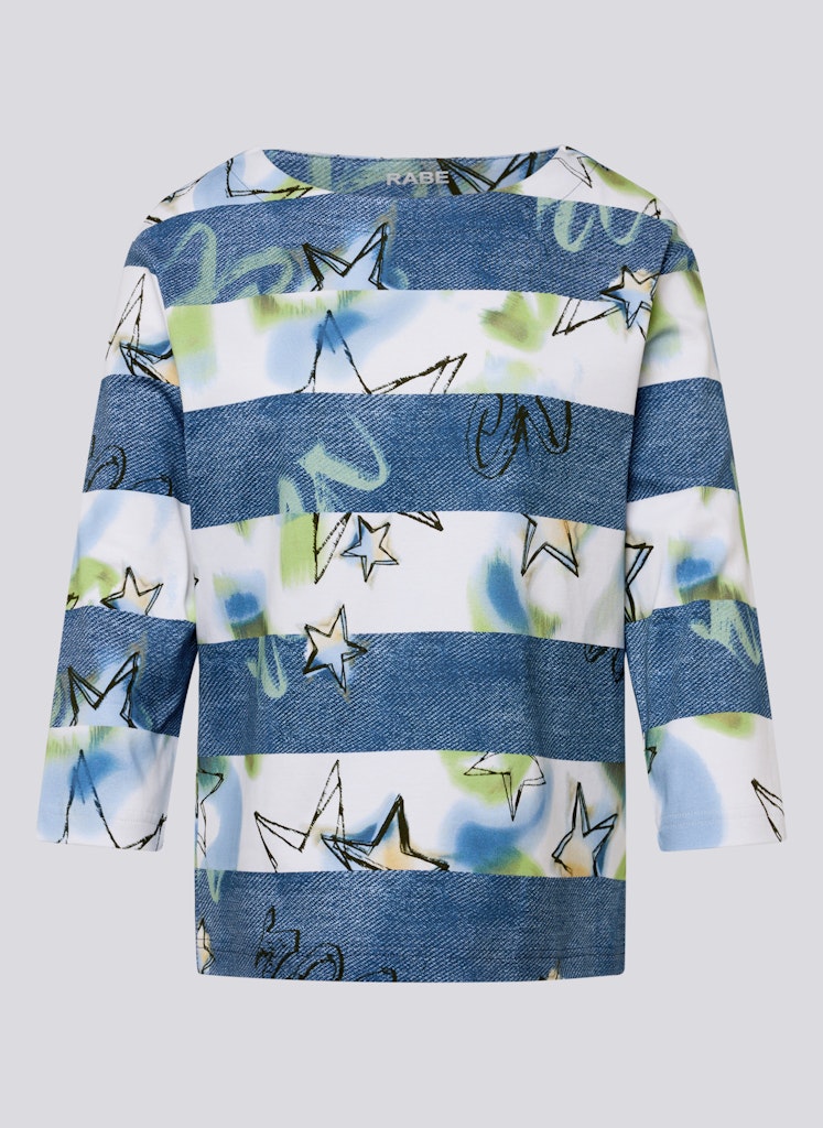 Rabe Damen T-Shirts Dunkel Jeans