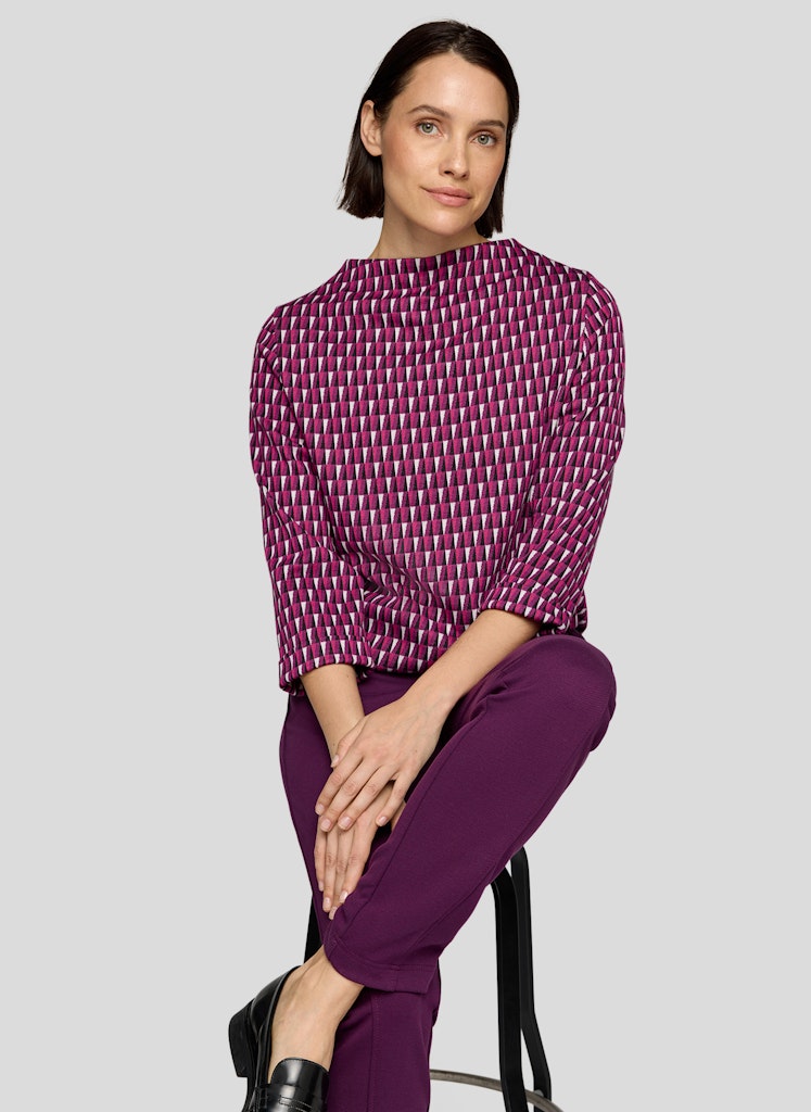 Rabe Damen T-Shirts Pflaume