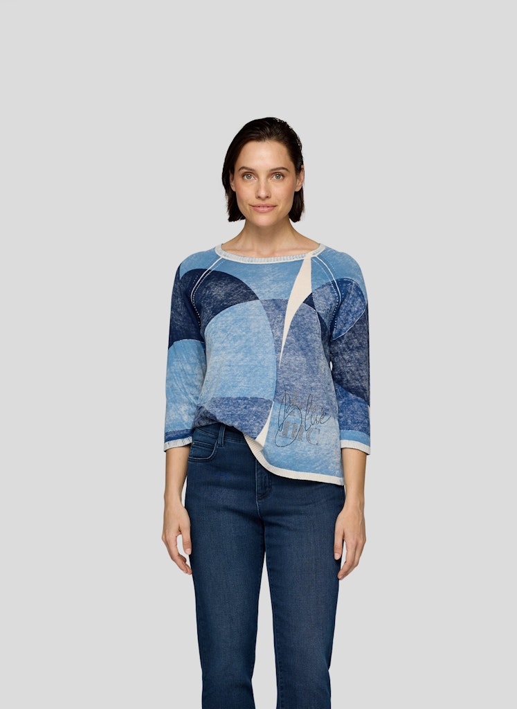 Rabe Damen Pullover Hellblau