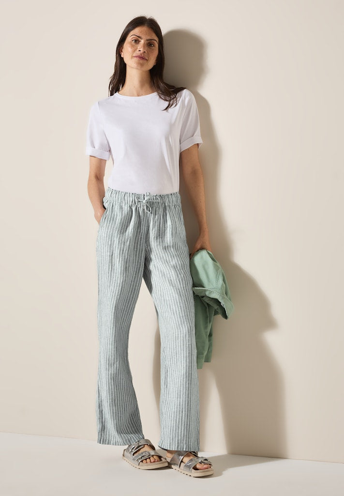 Cecil Damen Hosen  Chambray