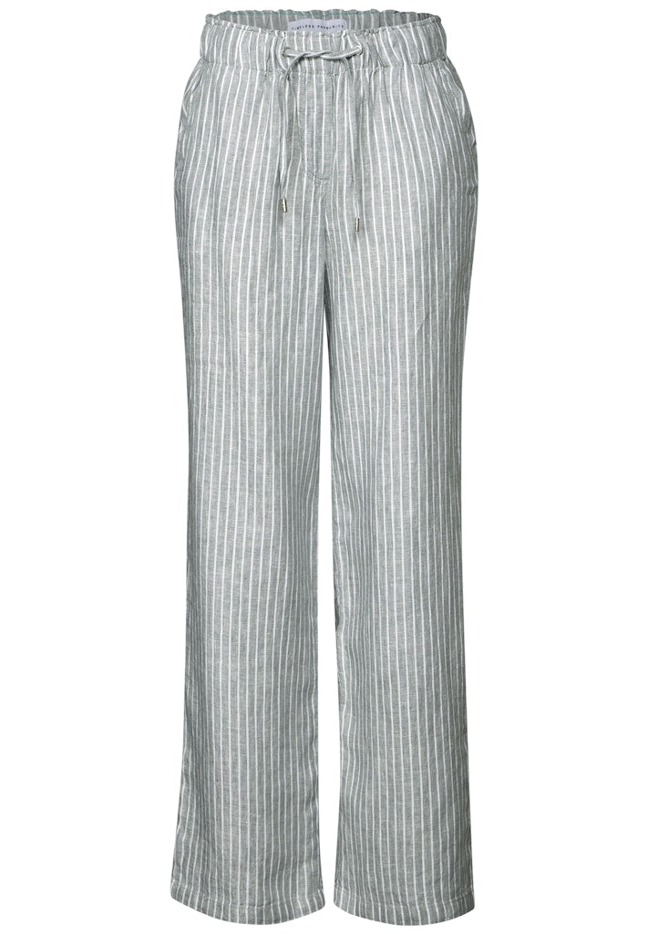 Cecil Damen Hosen  Chambray