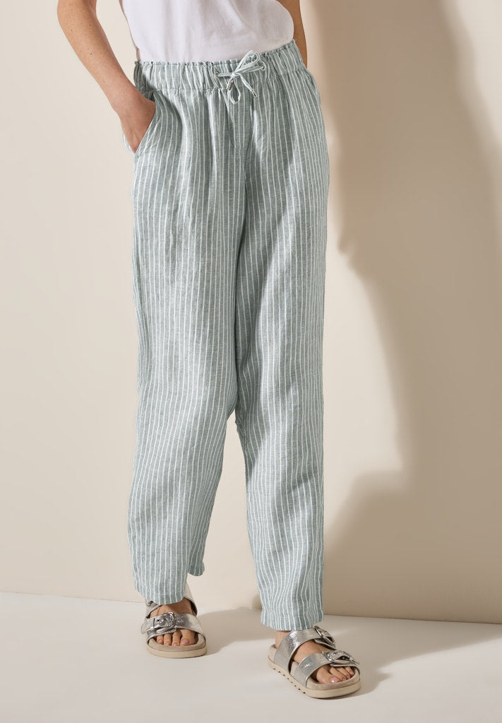 Cecil Damen Hosen Chambray