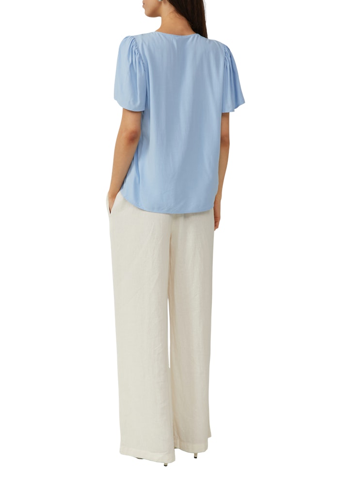 QS by S.Oliver Damen Blusen Blue